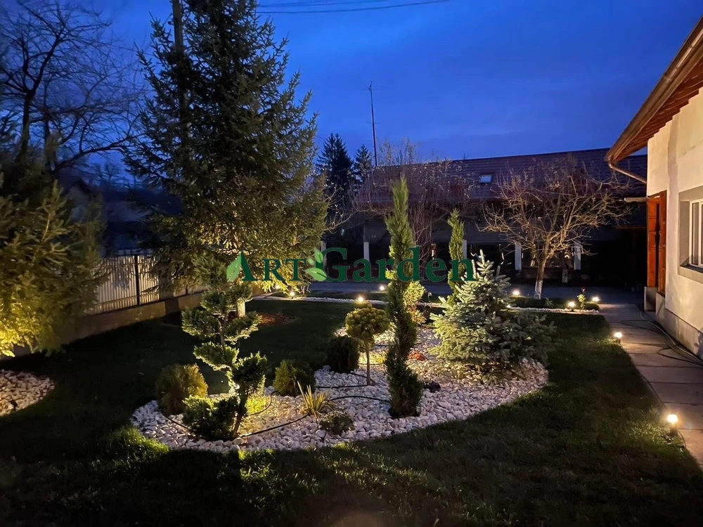Grădină amenajată în Prahova