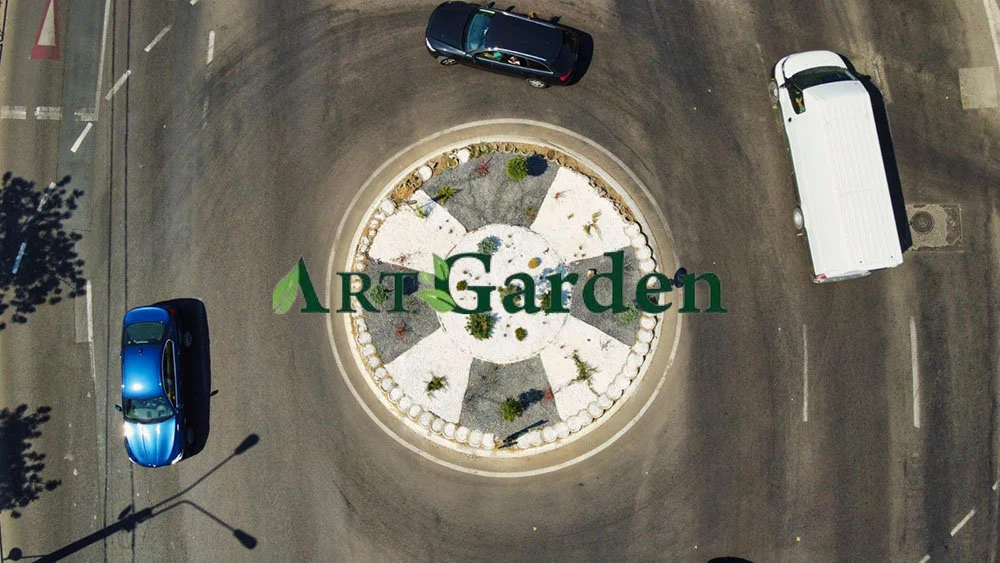 Proiect amenajare Romanesti Jardiniere si cascada